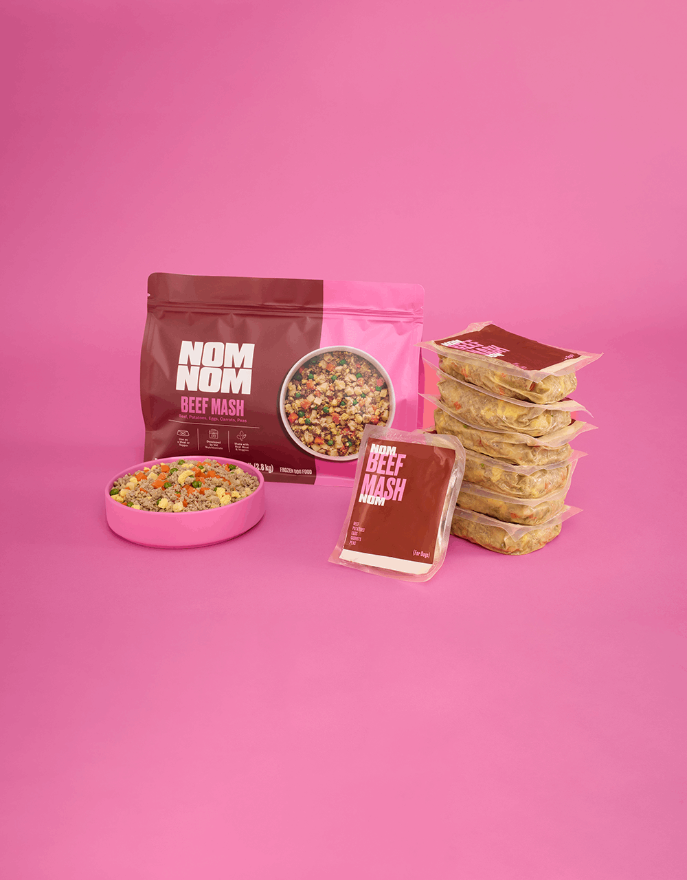 Beef Mash Retail Packaging