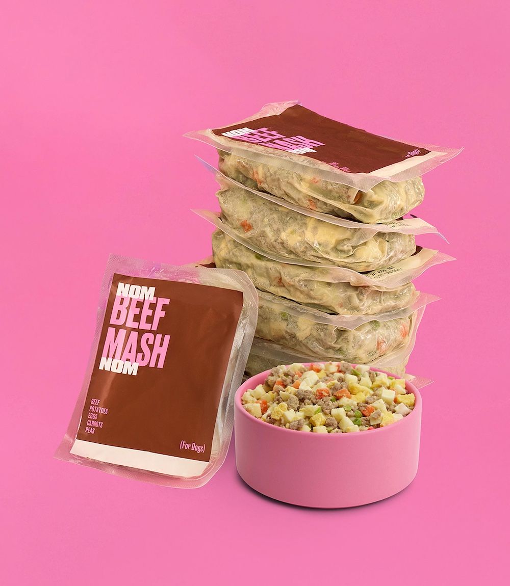 Beef Mash Individual Packaging