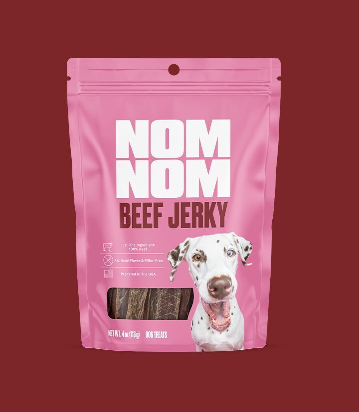 A pack of Beef Jerky treats