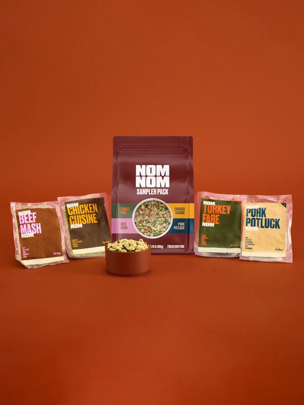 Sampler Pack with variety of Nom Nom meals
