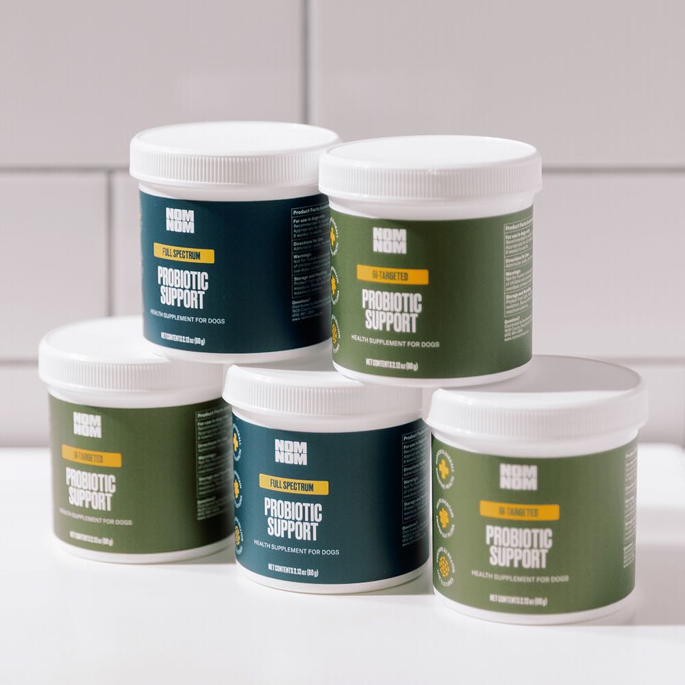 Nom Nom Probiotic Supports for Dogs